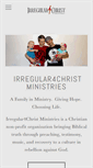 Mobile Screenshot of irregular4christ.com